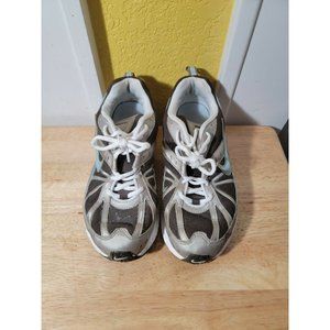 Nike Dart VI Women's Size 9.5 Blue Brown Gold Athletic Running Shoes 318801-241